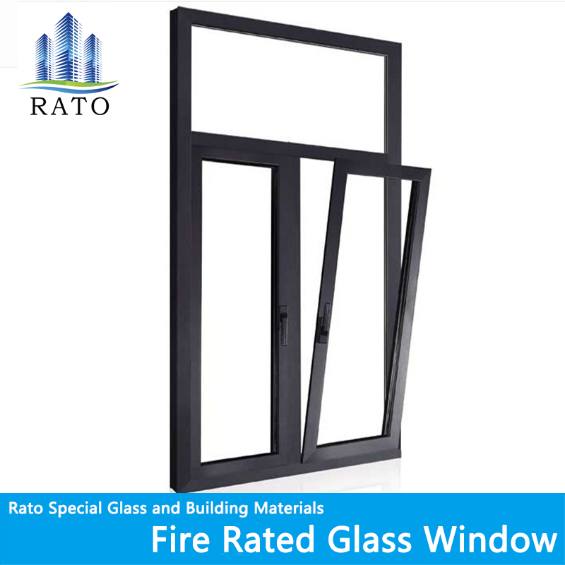 الجملة ذات جودة عالية الفولاذ المقاوم للصدأ زجاج النوافذ للحريق