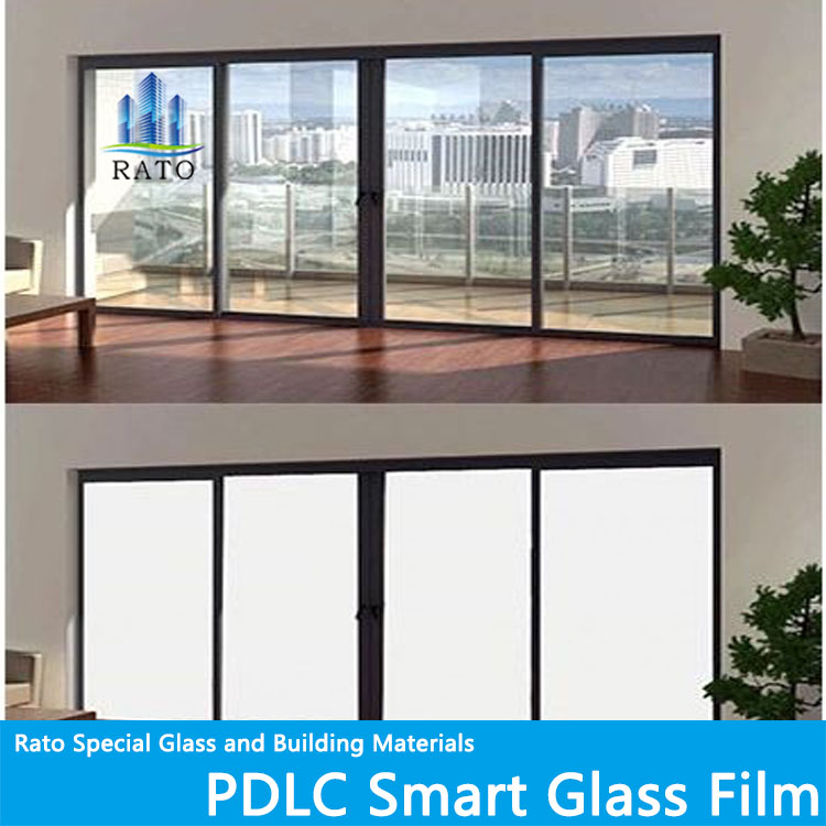 PDLC Magic Glass Film زجاج ذكي 10 مم PDLC فيلم زجاجي ذكي ذاتي اللصق 