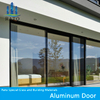 تصميم جديد مخصص من الألومنيوم الأبواب الألومنيوم الباب المنزلق الأبواب الأمامية المزدوجة الحديثة
