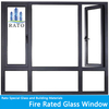 بيع المصنع نافذة زجاجية مقاومة للحريق ذات جودة عالية من الألومنيوم غير معزول