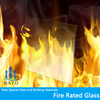 جودة عالية الساخن بيع المضادة للانعكاس بالجملة مقاومة للحريق 2 ساعة زجاج النار تصنيف
