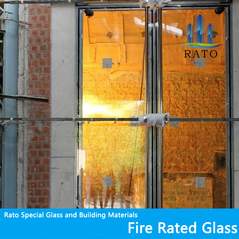 30 دقيقة ، 60 دقيقة ، 120 دقيقة سلامة الزجاج المتآلف المقاوم للحريق للمباني