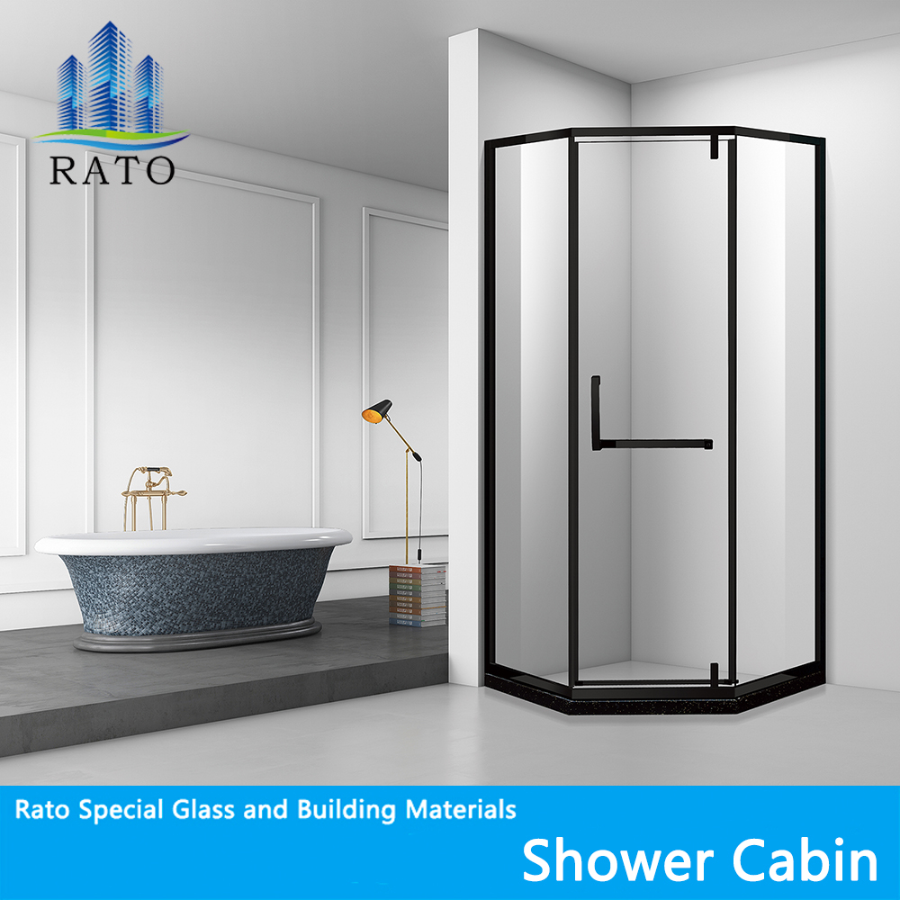 تصميمات بسيطة كابينة الاستحمام شاشة دش منزلقة عالية الجودة مع غرفة استحمام زجاجية مقسّى 6 مم