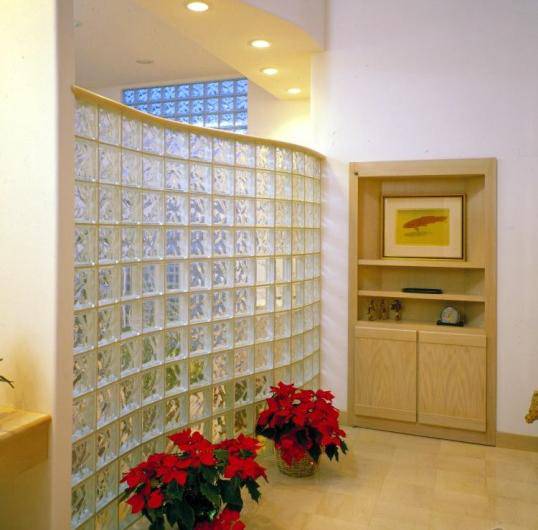 لبنة زجاجية