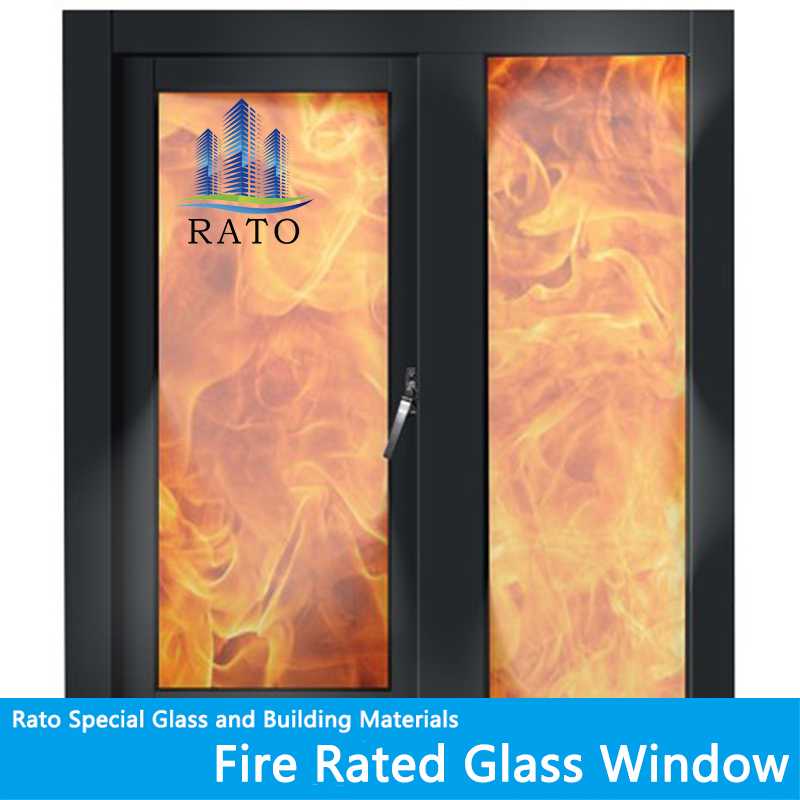  أفضل جودة حريق تصنيفها الأسود الصلب تصميم النوافذ تخصيص إطار فولاذي عالي الأداء