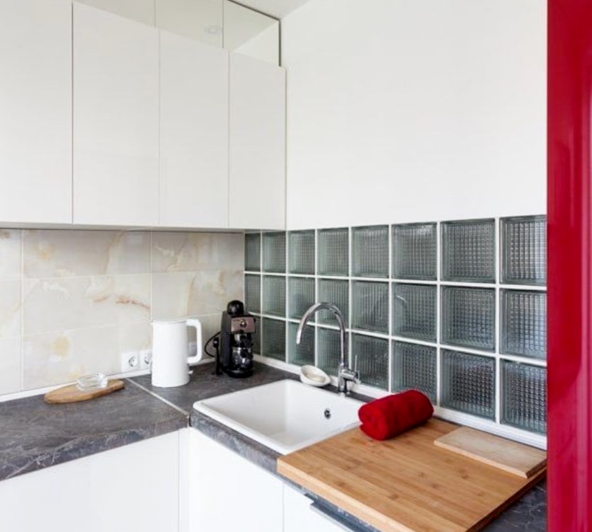 لبنة الزجاج الصلب