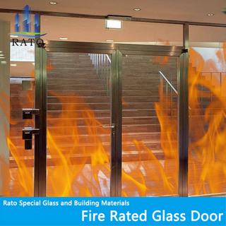 90 دقيقة و 120 دقيقة من أبواب زجاجية مقاومة للحريق / نوافذ