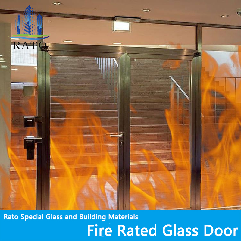 الفولاذ المقاوم للصدأ حريق الدخول تصنيف الباب النار والدليل على دخول الباب باب زجاجي مقاوم للحريق